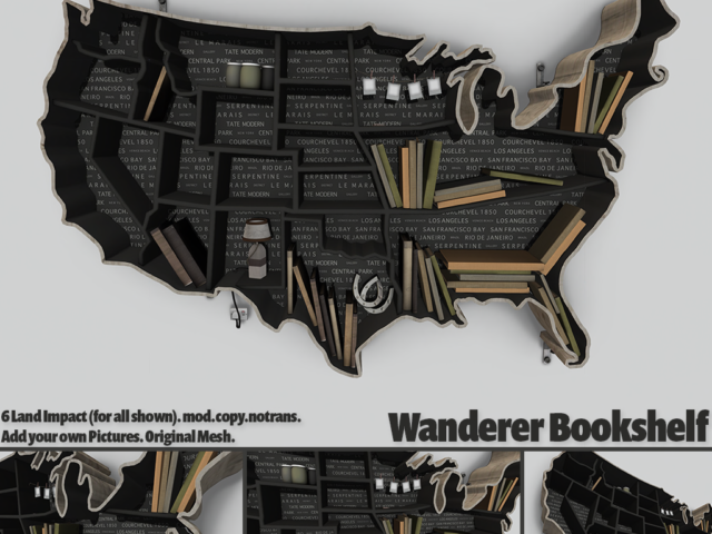 :CP: Wanderer Bookshelf
