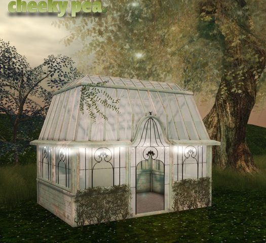 Shabby Spring Greenhouse